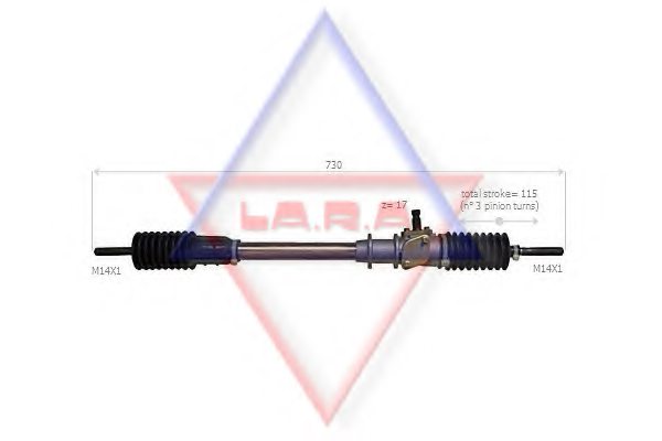 LA.R.A. 320002 Steering Gear
